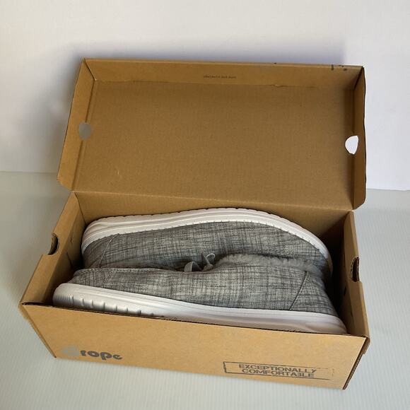Drope Kate Shoes Women Drope Kate Women’s Faux Fur Lined Shoes Size 8 Grey Casual Comfort Lace-Up NIB